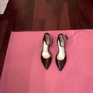 Anne Klein pumps with ankle strap